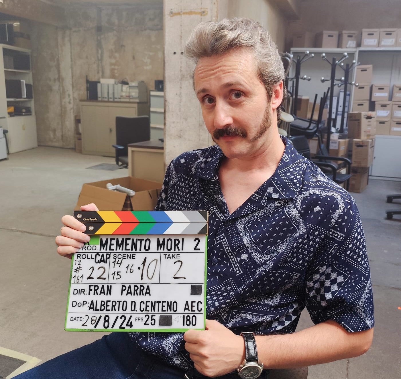 Álvaro Peteira en Memento Mori